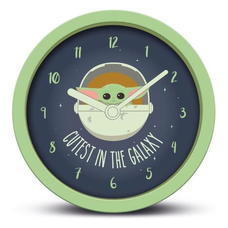 Star Wars The Mandalorian Baby Yoda Desk Clock Extra Image 1
